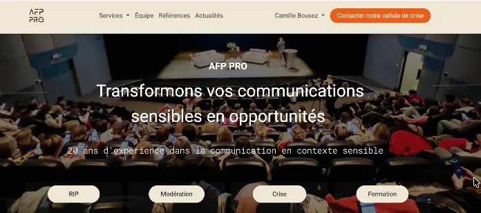 Site web AFP Pro 